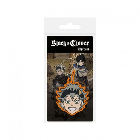 Llavero caucho Black Clover Asta Face