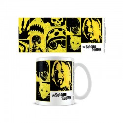 Taza THE SUICIDE SQUAD WARNING DC Comics