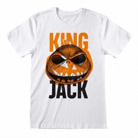 Camiseta King Jack - Unisex - Talla Adulto - Nightmare Before Christmas TALLA CAMISETA M