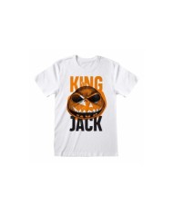 Camiseta King Jack - Unisex - Talla Adulto - Nightmare Before Christmas TALLA CAMISETA M