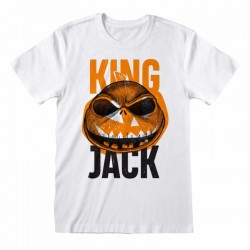 Camiseta King Jack - Unisex - Talla Adulto - Nightmare Before Christmas TALLA CAMISETA L