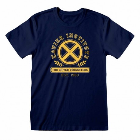 Camiseta Xavier Institute - Unisex - Talla Adulto - Marvel Comics TALLA CAMISETA M