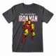 Camiseta Iron Man - Unisex - Talla Adulto - Marvel Comics TALLA CAMISETA L