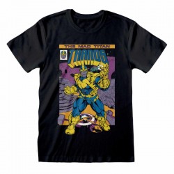 Camiseta Thanos Cover - Unisex - Talla Adulto - Marvel Comics TALLA CAMISETA S