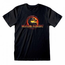 Camiseta  Mortal Kombat – Logo - Unisex - Talla Adulto TALLA CAMISETA L
