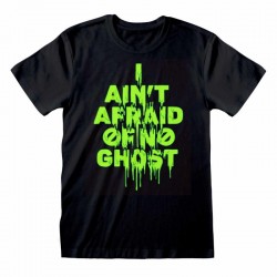 Camiseta Ghostbusters – Neon Green Text - Unisex - Talla Adulto - Ghostbusters TALLA CAMISETA S
