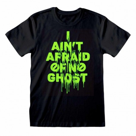 Camiseta Ghostbusters – Neon Green Text - Unisex - Talla Adulto - Ghostbusters TALLA CAMISETA XL