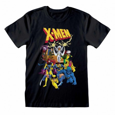 Camiseta X-Men Group - Unisex - Talla Adulto - Marvel Comics TALLA CAMISETA S