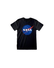 Camiseta NASA – Insignia Logo - Unisex - Talla Adulto TALLA CAMISETA S