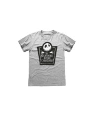 Camiseta Box Logo - Unisex - Talla Adulto - Nightmare Before Christmas TALLA CAMISETA L