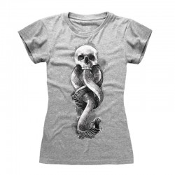 Camiseta Harry Potter - Dark Arts Snake - Mujer - Talla Adulto TALLA CAMISETA S