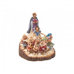 Disney Traditions : SNOW WHITE (WOOD CARVED)