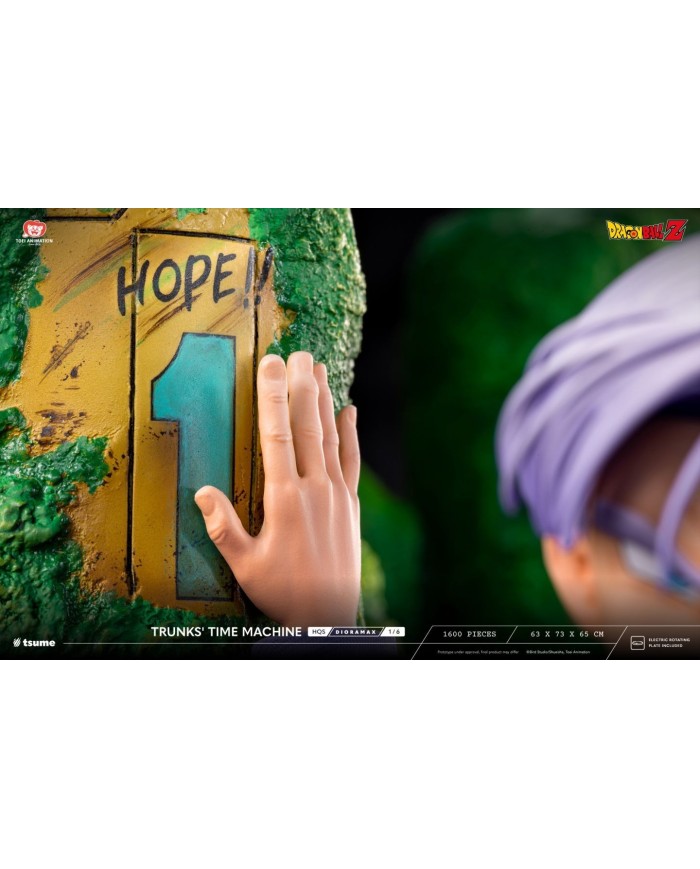 TRUNKS' TIME MACHINE HQS DIORAMAX 1/6