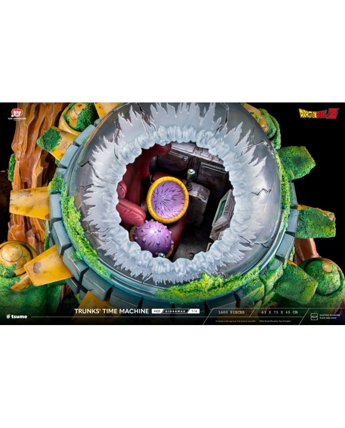 TRUNKS' TIME MACHINE HQS DIORAMAX 1/6
