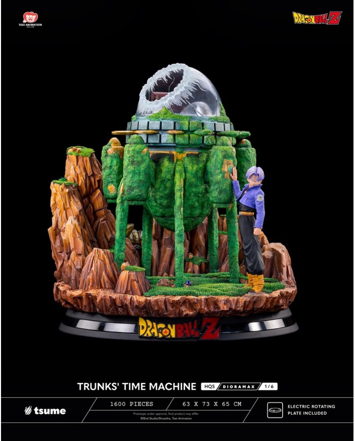 TRUNKS' TIME MACHINE HQS DIORAMAX 1/6