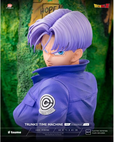 TRUNKS' TIME MACHINE HQS DIORAMAX 1/6