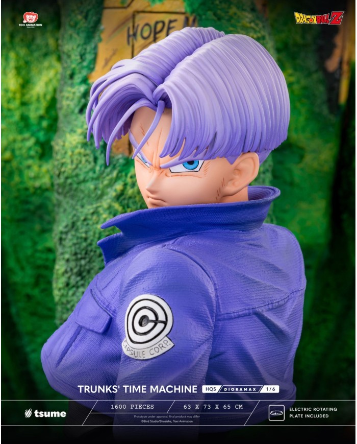 TRUNKS' TIME MACHINE HQS DIORAMAX 1/6
