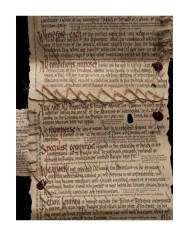 Réplica Mini Contrato de Bilbo - El Hobbit