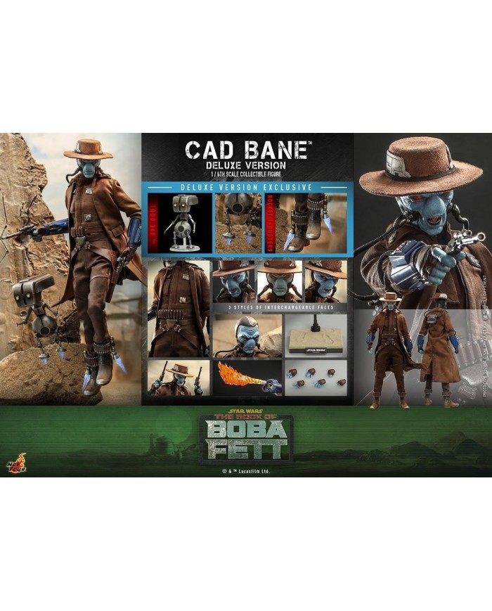 Cad Bane (Deluxe Version) Star Wars: The Book of Boba Fett Figura 1/6