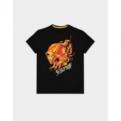 Camiseta Warner - Mortal Kombat - Scorpion Flame TALLA CAMISETA L