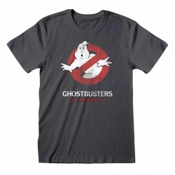 Camiseta Ghostbusters - Japanese Logo - Unisex - Talla Adulto - Ghostbusters TALLA CAMISETA XL