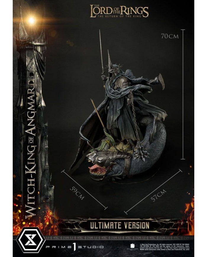 The Witch King of Angmar Ultimate Version El Señor de los Anillos Estatua 1/4