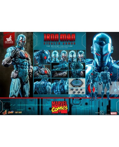 Iron Man (Stealth Armor) Hot Toys Exclusive Marvel Comics Figura Diecast 1/6