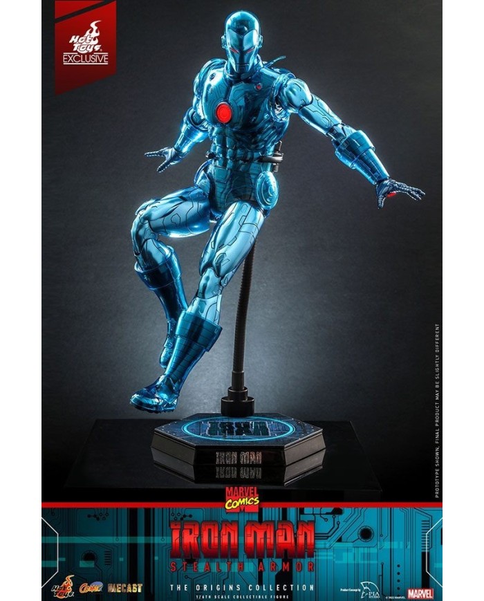 Iron Man (Stealth Armor) Hot Toys Exclusive Marvel Comics Figura Diecast 1/6