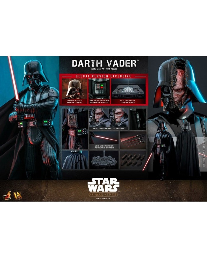 Darth Vader Deluxe Version - Star Wars: Obi-Wan Kenobi Figura 1/6