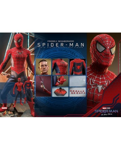 Friendly Neighborhood Spider-Man - Spider-Man: No Way Home Figura Movie Masterpiece 1/6