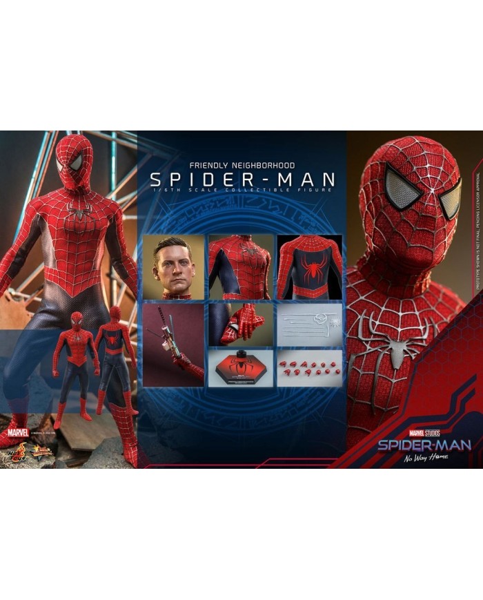 Friendly Neighborhood Spider-Man - Spider-Man: No Way Home Figura Movie Masterpiece 1/6
