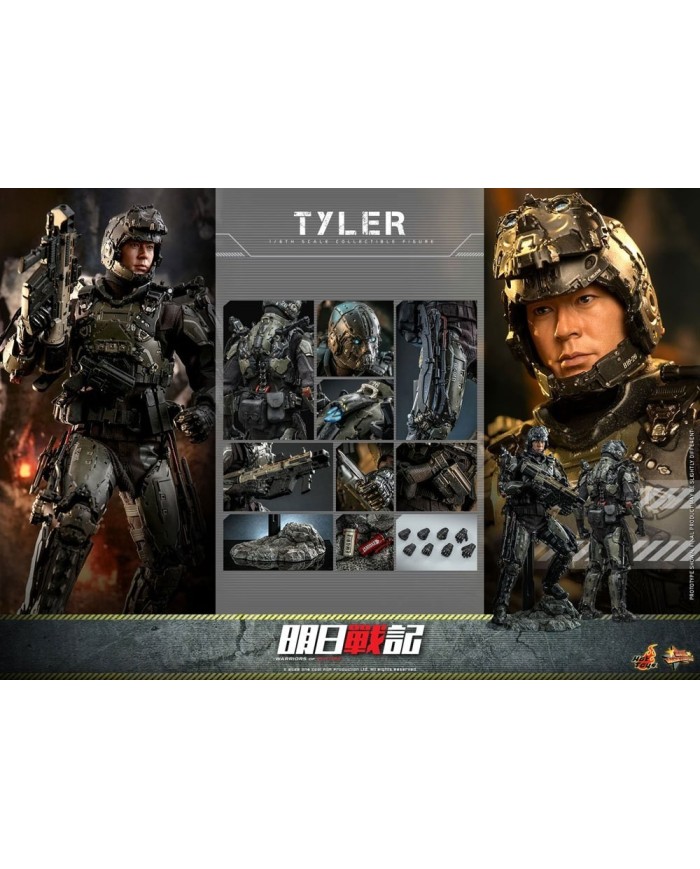 Tyler Warriors of Future Figura Movie Masterpiece 1/6
