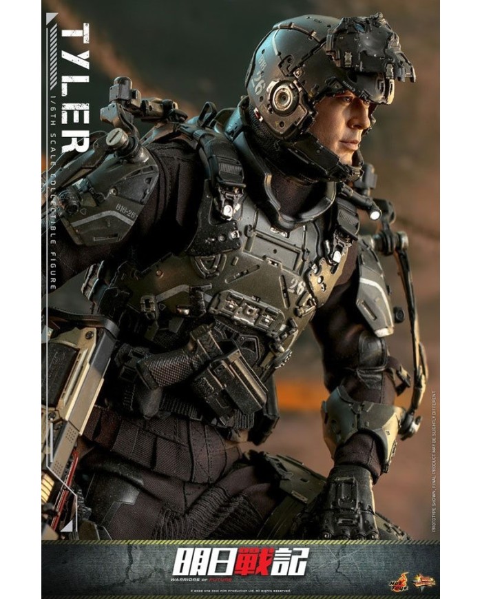 Tyler Warriors of Future Figura Movie Masterpiece 1/6