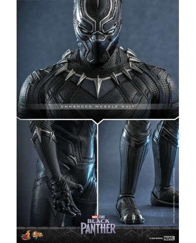 Black Panther (Original Suit) - Black Panther Figura Movie Masterpiece 1/6