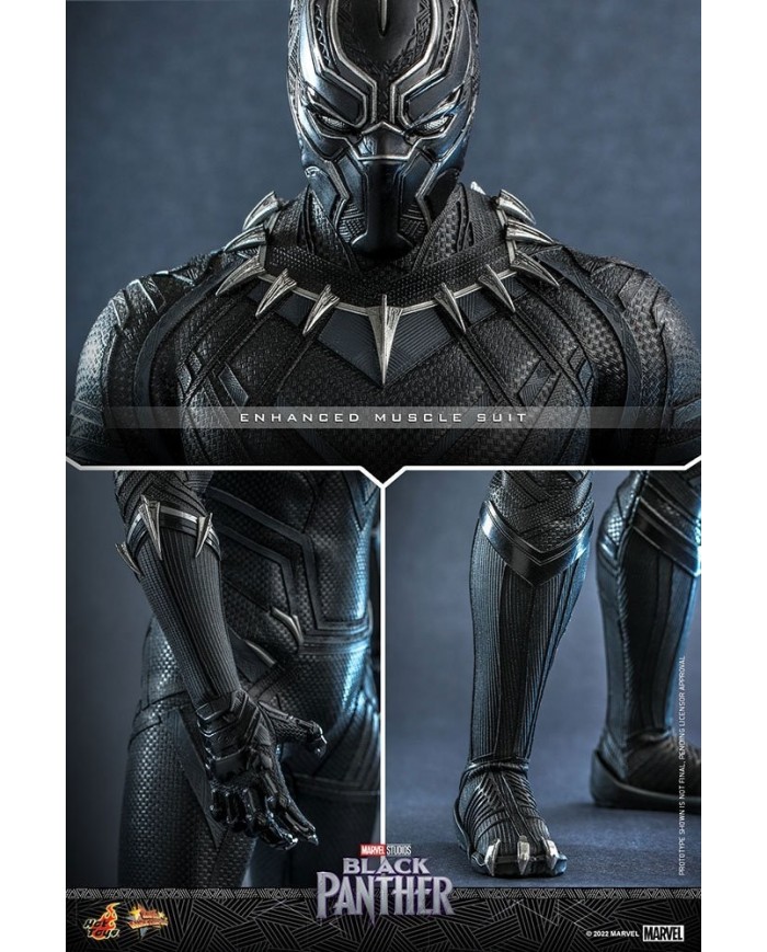 Black Panther (Original Suit) - Black Panther Figura Movie Masterpiece 1/6