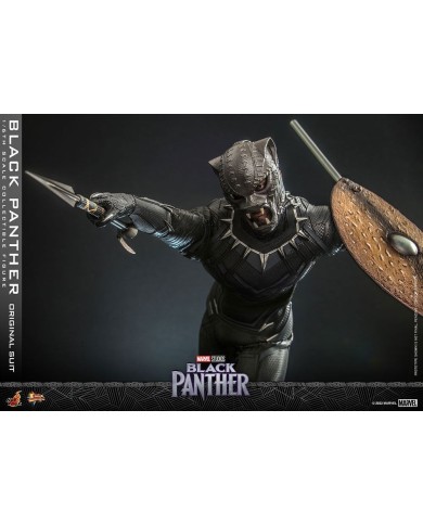 Black Panther (Original Suit) - Black Panther Figura Movie Masterpiece 1/6