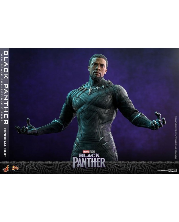 Black Panther (Original Suit) - Black Panther Figura Movie Masterpiece 1/6