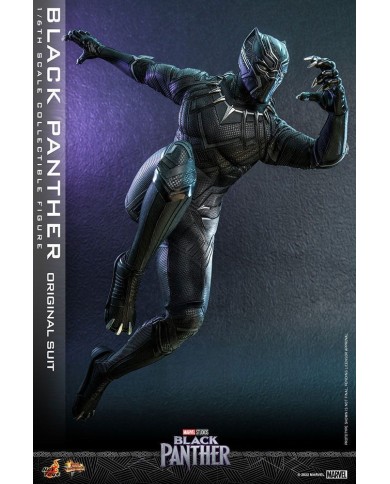 Black Panther (Original Suit) - Black Panther Figura Movie Masterpiece 1/6