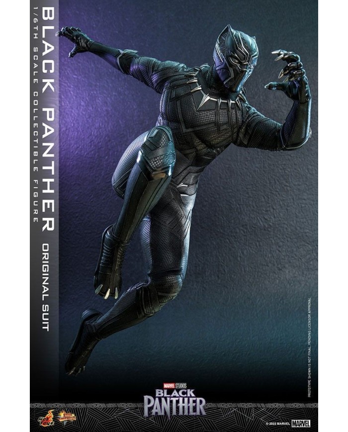 Black Panther (Original Suit) - Black Panther Figura Movie Masterpiece 1/6