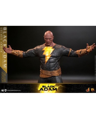 Black Adam (Golden Armor) Deluxe Version Figura DX 1/6
