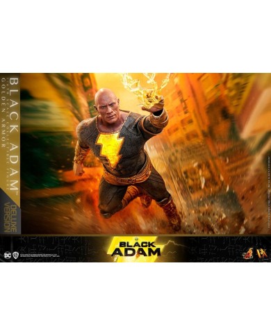 Black Adam (Golden Armor) Deluxe Version Figura DX 1/6