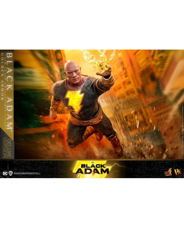 Black Adam (Golden Armor) Deluxe Version Figura DX 1/6