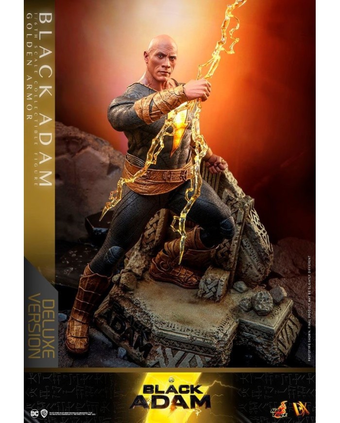 Black Adam (Golden Armor) Deluxe Version Figura DX 1/6