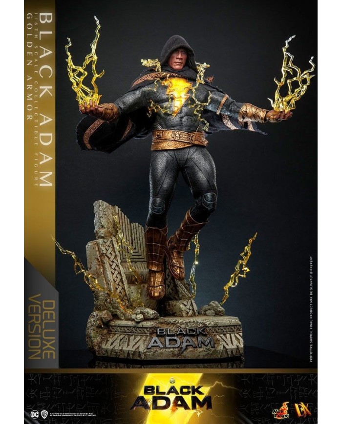 Black Adam (Golden Armor) Deluxe Version Figura DX 1/6