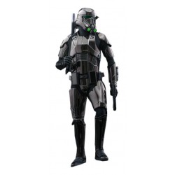 Death Trooper (Black Chrome) Star Wars Figura 1/6