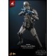 Death Trooper (Black Chrome) Star Wars Figura 1/6