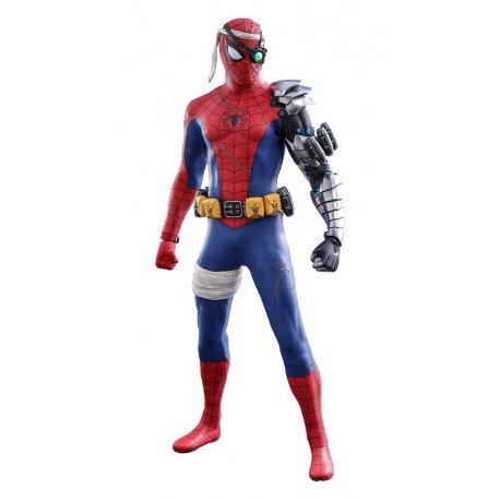 Cyborg Spider-Man Suit 2021 Toy Fair Exclusive Spider-Man Figura Videogame Masterpiece 1/6