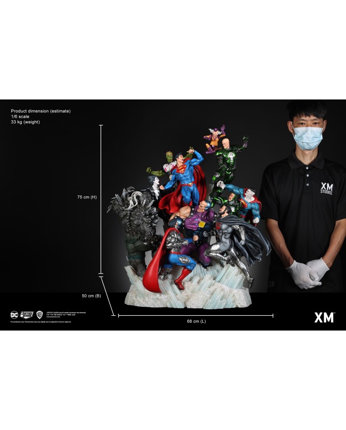 Superman – Justice by David Finch (Ice Crystal) 1/6 Scale