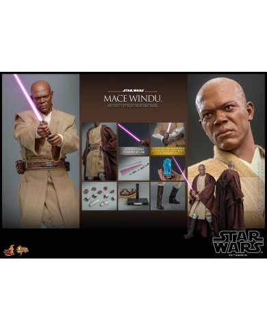 Mace Windu Star Wars: Episode II Figura 1/6