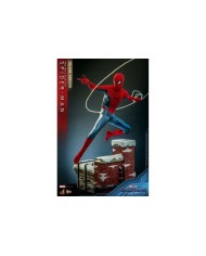 Spider-Man (New Red and Blue Suit) (Deluxe Version) Spider-Man: No Way Home Figura Movie Masterpiece 1/6